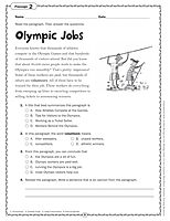 Scholastic Comprehension Skills: 40 Short Passages For Close Reading, Grade 4