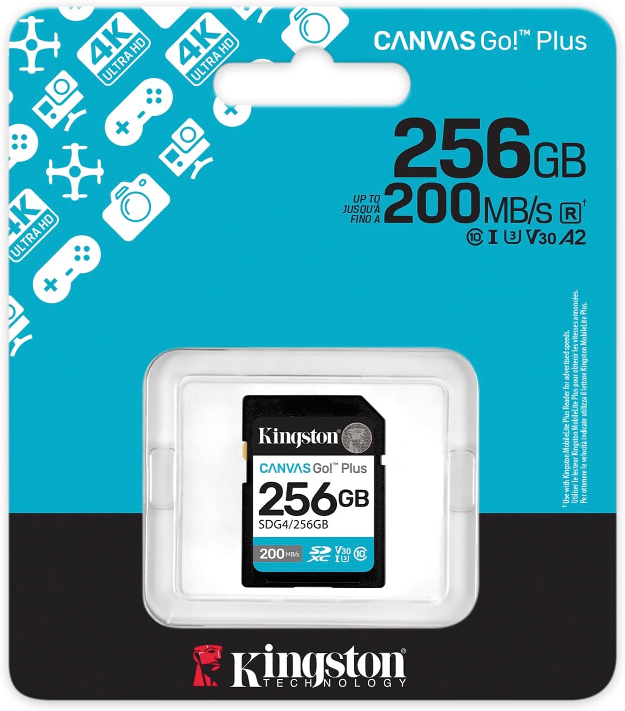 KINGSTON Canvas Go Plus SDXC Card