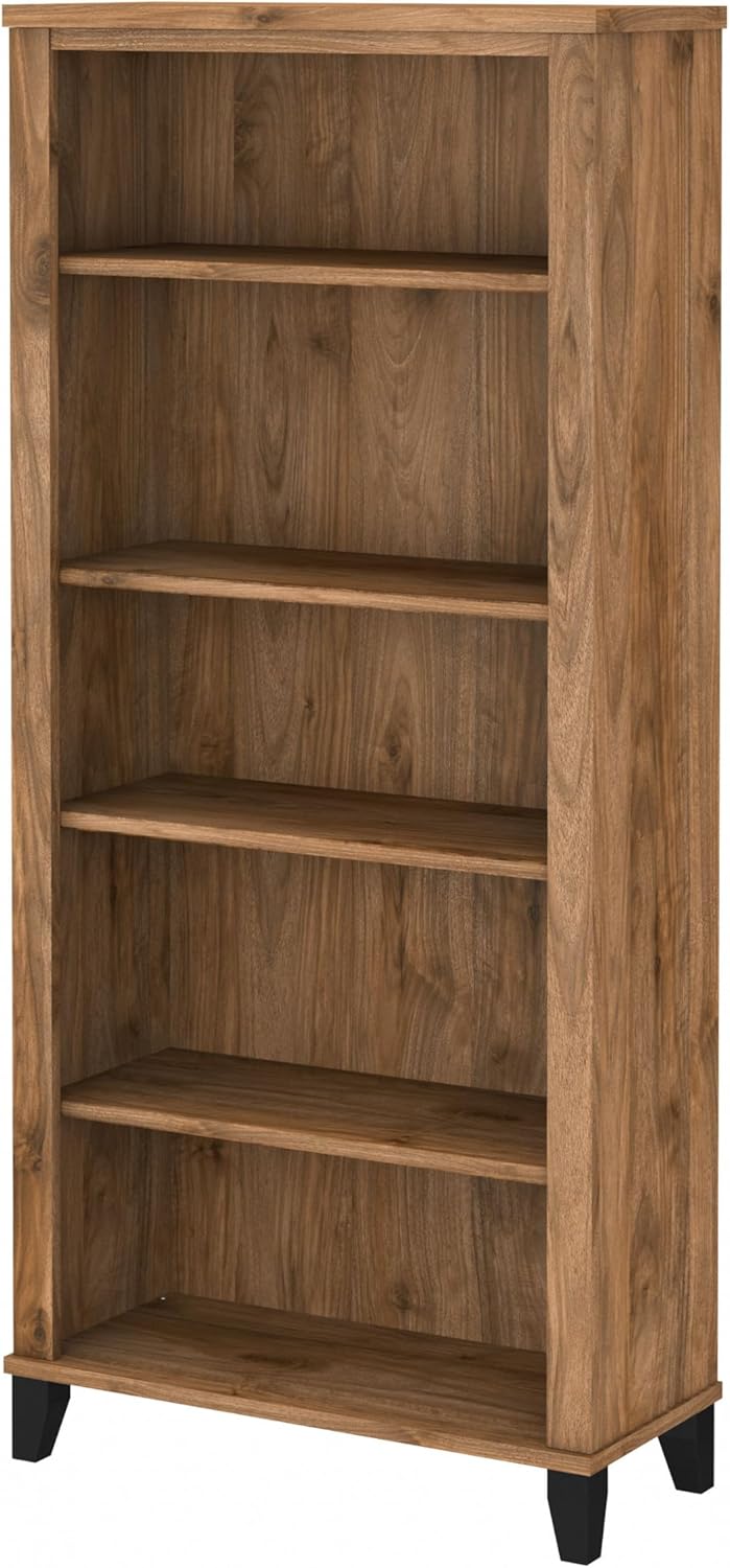 Bush Furniture Somerset Tall 5 Shelf Bookcase