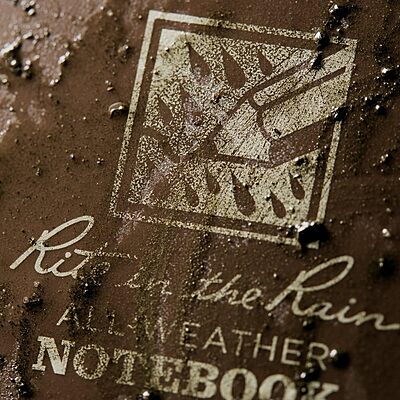 Rite in the Rain Weatherproof Top Spiral Notebook, 4" x 6", Universal Pattern