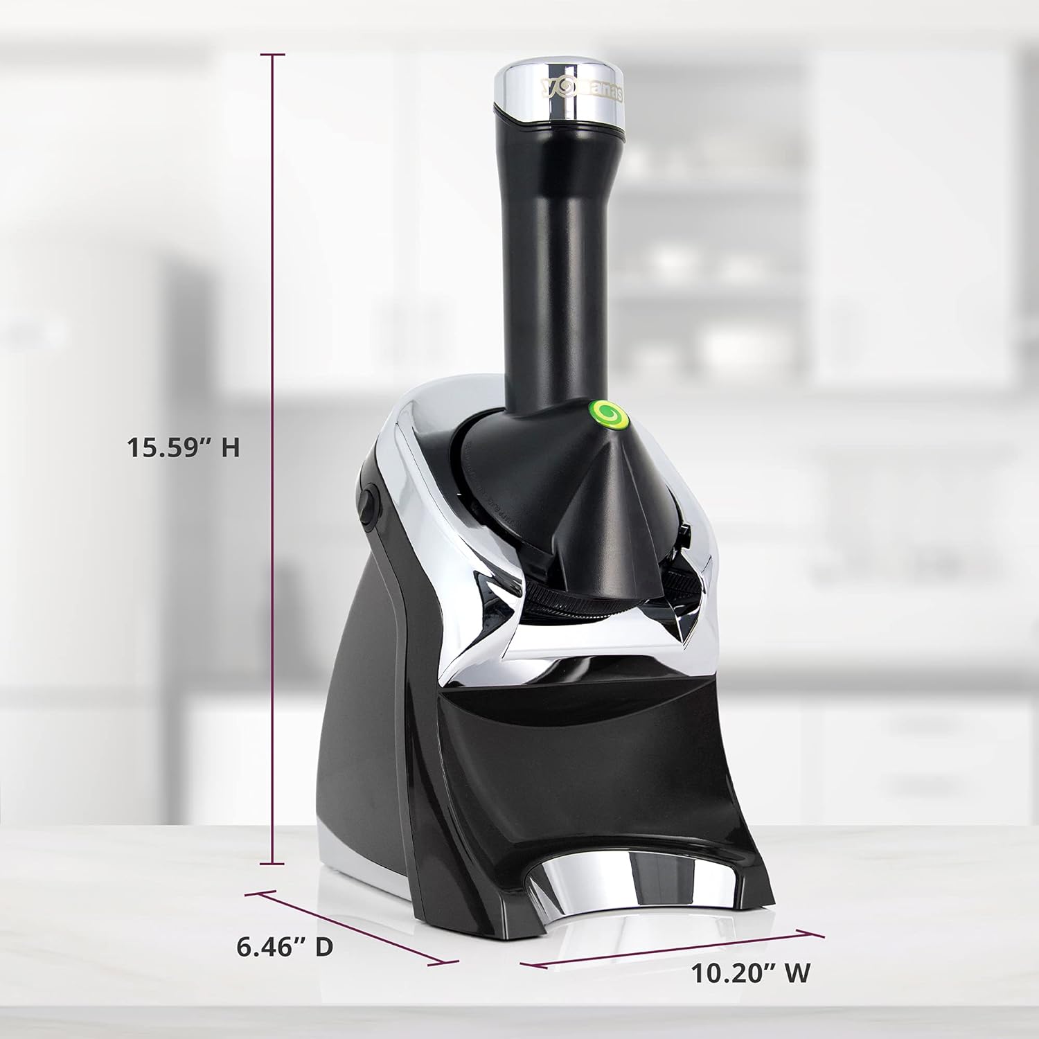 Yonanas Deluxe Vegan Dairy-Free Frozen Fruit Soft Serve Maker