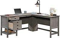 Sauder Cottage Road L Shaped Desk Computer Desk with Drawers and Cable Management