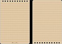 Rite in the Rain Weatherproof Top Spiral Notebook, 4" x 6", Universal Pattern