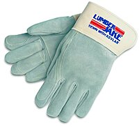 MCR SAFETY Lumber Jake Double Palm Cowhide Work Gloves