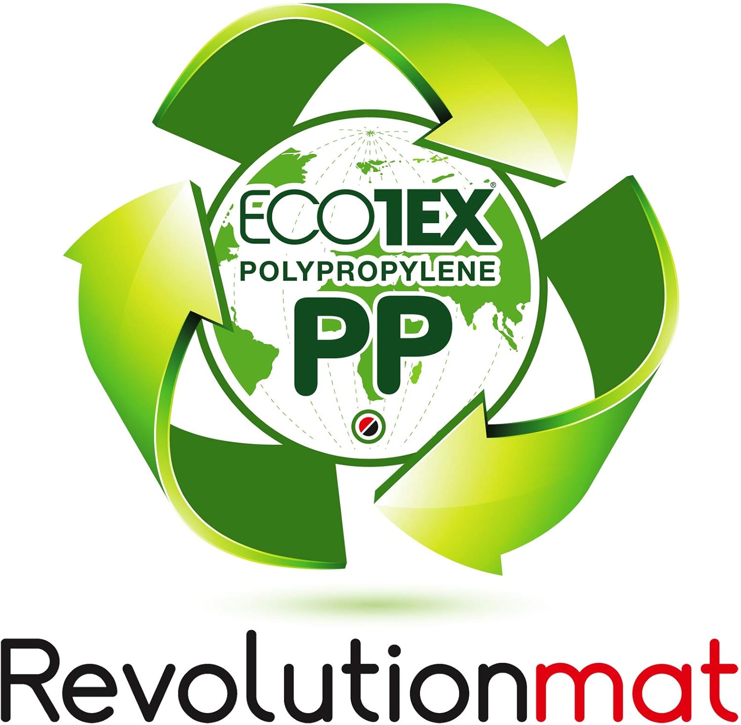 FLOORTEX Polypropylene Rectangular Chair Mat for Low-Pile Carpets