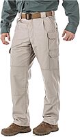 5.11 Tactical Men's Cargo Work Pants, Regular Fit, 100% Cotton Canvas, 7 Pockets, Style 74251ABR