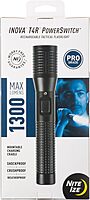 Nite Ize INOVA T4R Powerswitch Rechargeable Tactical Flashlight - 1300 Lumen Tactical Flashlight with Professional-Grade USB