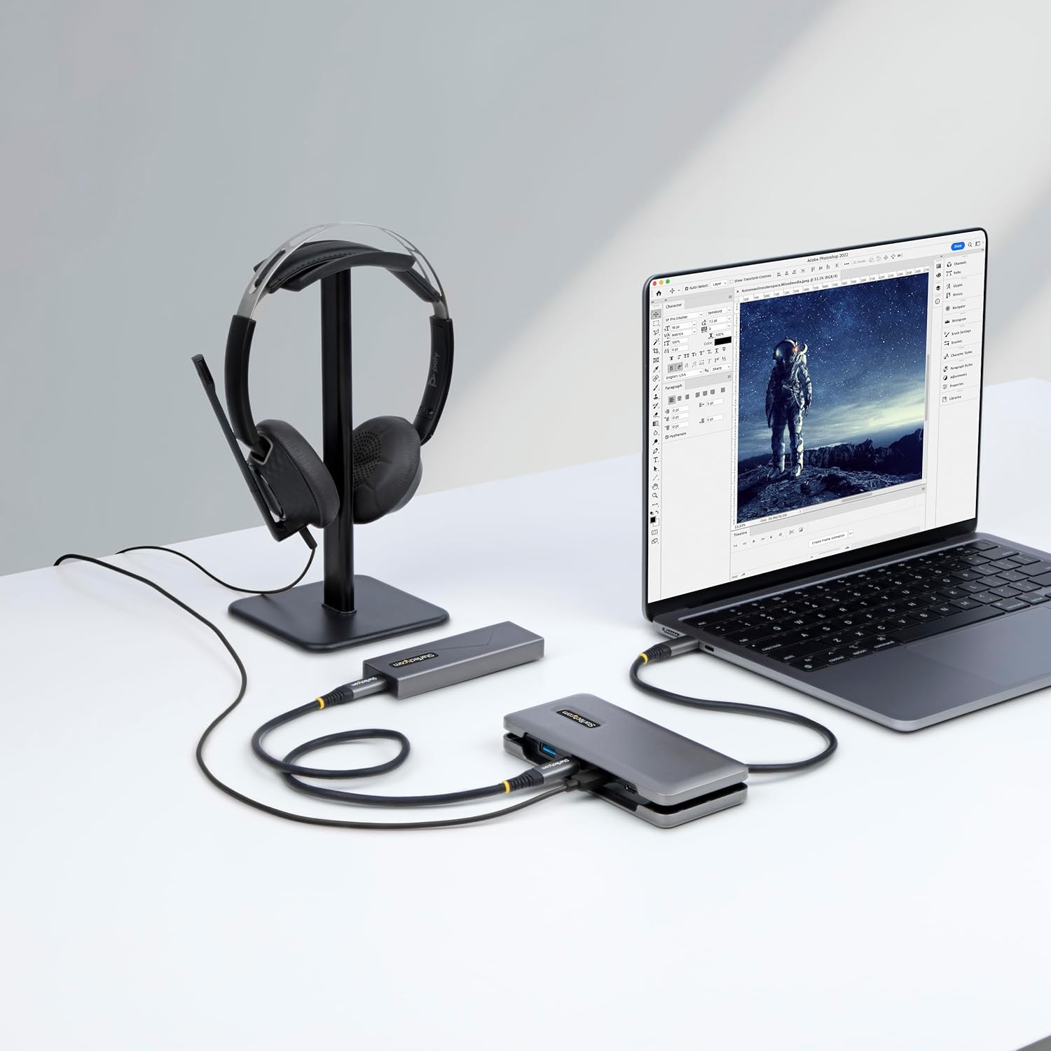 StarTech.com 4-Port USB-C Hub - 1x USB-A & 3x USB-C Ports - USB 3.2 Gen 2 (10Gbps)