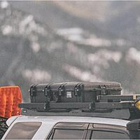 Pelican Air Case Roof Rack Mount - Compatible with Pelican Air Cases 1745, 1745 Bow Case, and 1755 (Black)