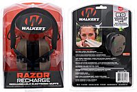 Walker's Razor Rechargeable MUFF - FDE