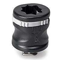 RAILBLAZA MiniPort Kayak Track Mount Base for Rod Holders, Easy Installation with No Tools Required black