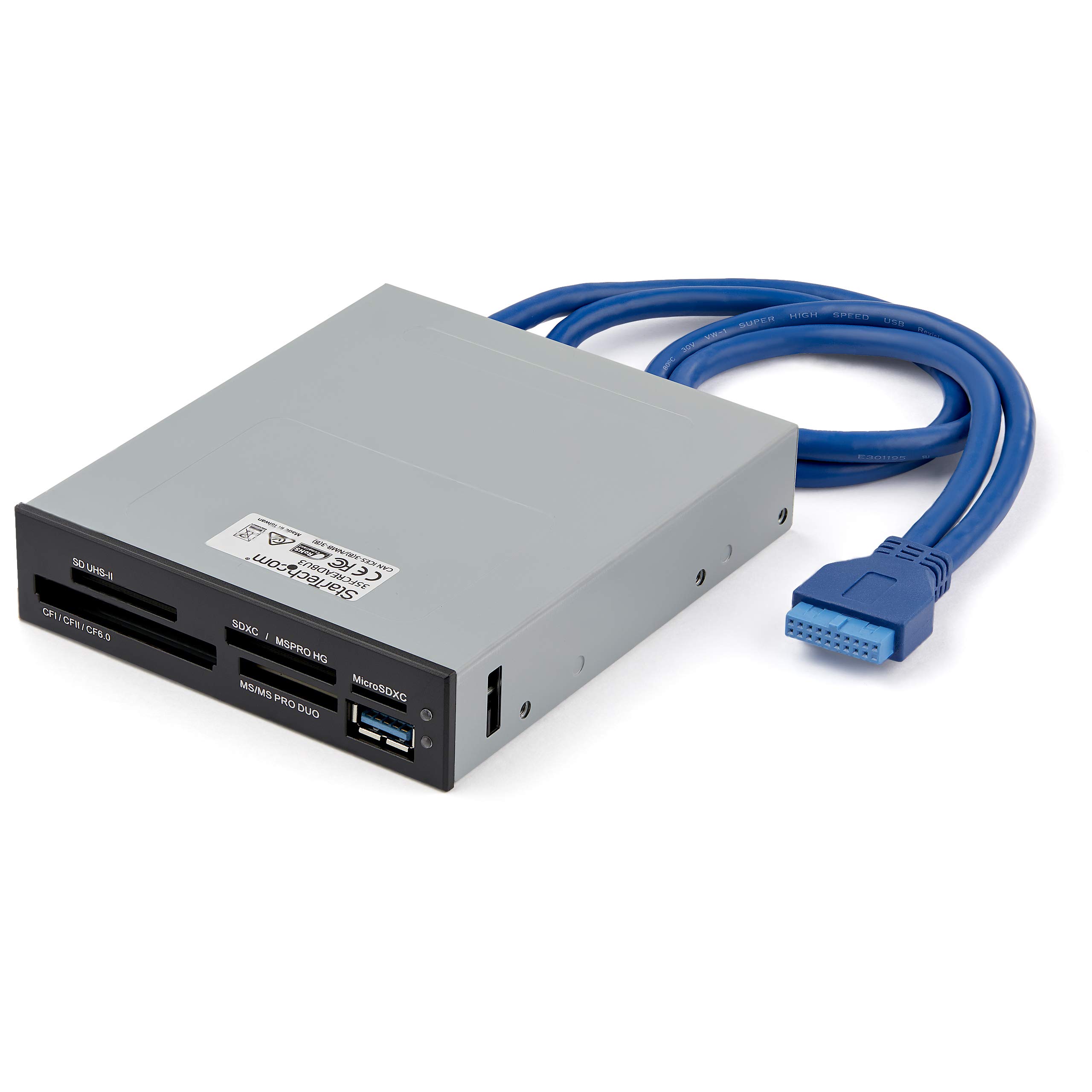 StarTech.com 3.5in Drive Bay Internal Multi-Card Reader and CompactFlash IDE Adapter
