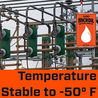 Kroil Microil Precision Lubricant (Liquid-1 Quart Can-Single) | Multipurpose Drip Oil for Long-Lasting Instrument