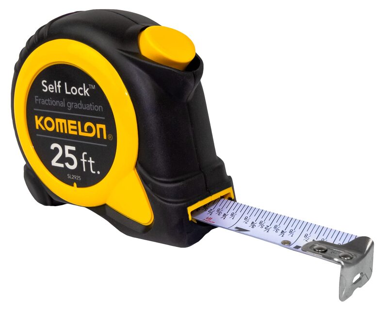 KOMELON USA Self-Lock Speed Mark Tape Measure