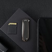 CIVIVI Mini Elementum Flipper Pocket Knife with 1.83" 14C28N Blade