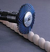 3M 3M-27605 Radial Bristle Brush Grade - 50, Size - 6 x 1/2