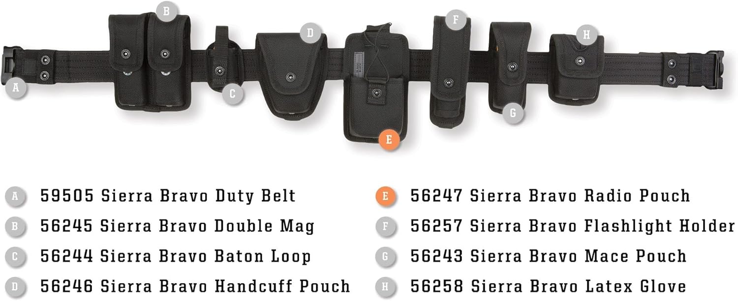 5.11 Tactical Sierra Bravo Radio Pouch – Secure, Adjustable, and Durable Universal Radio Holder for Duty, Military