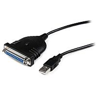 StarTech.com 6 ft / 2m USB to DB25 Parallel Printer Adapter Cable - ICUSB1284D25