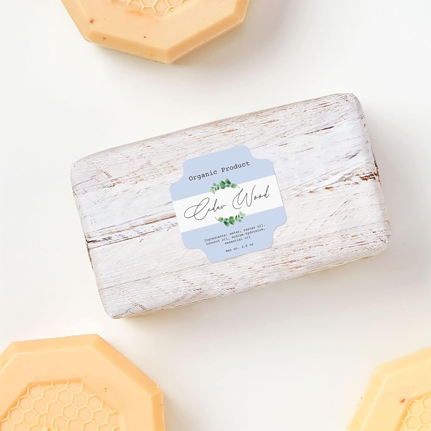 Avery Matte White Square Scalloped Labels, Sure Feed Technology, 1-5/8" x 1-5/8"