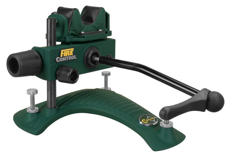 Caldwell Fire Control Rest Adjustable Ambidextrous Rifle Shooting Rest for Range, Outdoors, Sight In and Shooting Stability