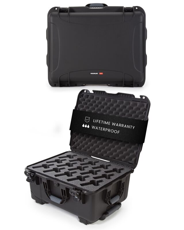 NANUK 950 Hard Case with Foam Insert, IP67 Waterproof & Crushproof