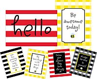 BARKER CREEK Art Print and Poster Set, Inspirational Classroom Decor