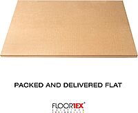 Floortex® Valuemat® Plus Polycarbonate Rectangular Chair Mat for Hard Floor - 30" x 48"