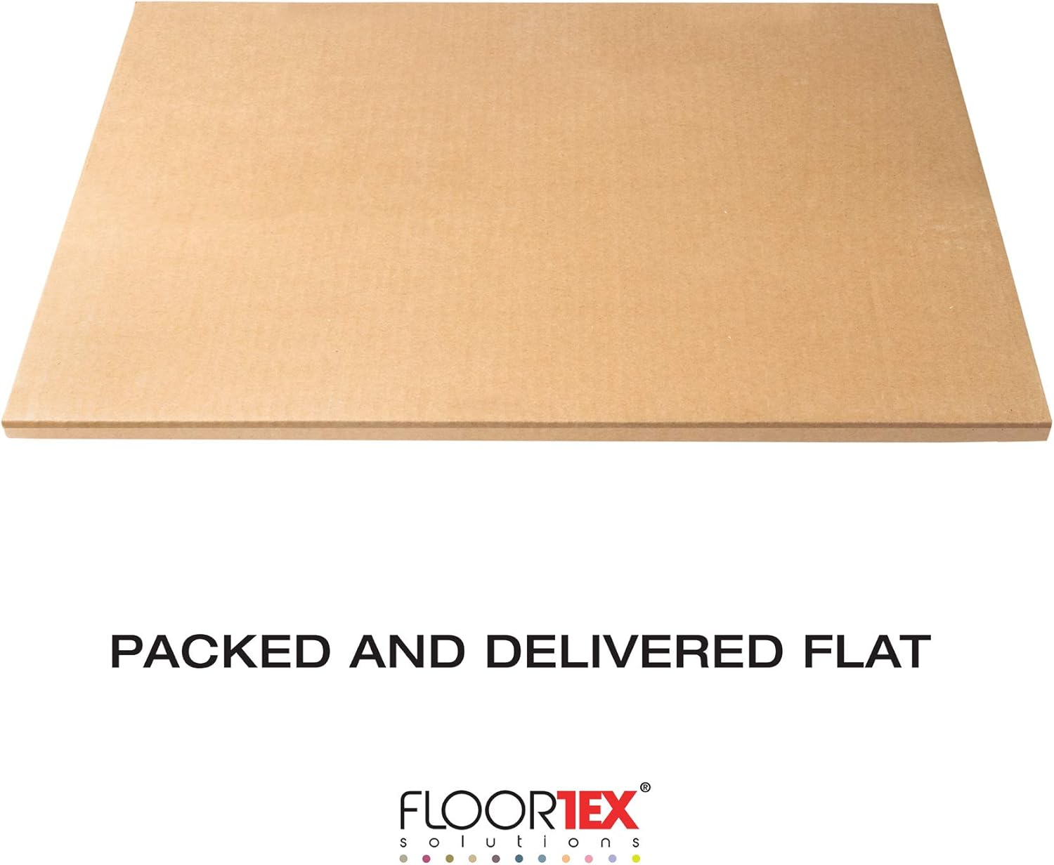 FLOORTEX Polycarbonate Rectangular Chair Mat for High/Thick Pile Carpets