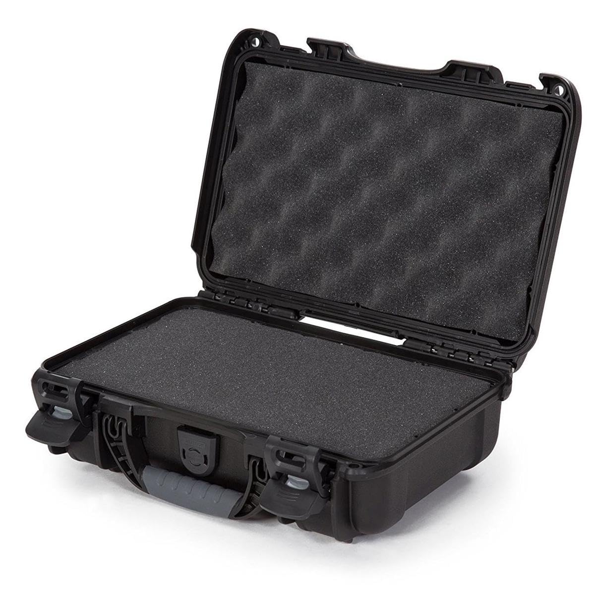 NANUK 909 Case with Foam, Black Black Cubed Foam Case