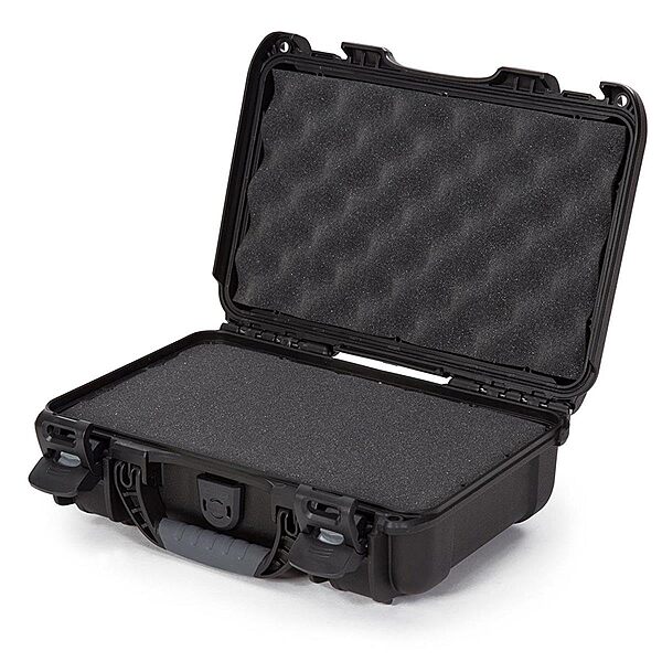 NANUK 909 Case with Foam, Black Black Cubed Foam Case
