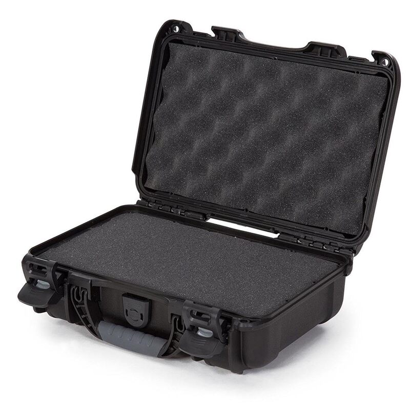 NANUK 909 Case with Foam, Black Black Cubed Foam Case