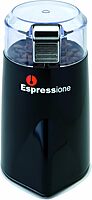 Espressione Rapid Touch 12-Cup Coffee Grinder, Black