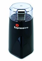 Espressione Rapid Touch 12-Cup Coffee Grinder, Black