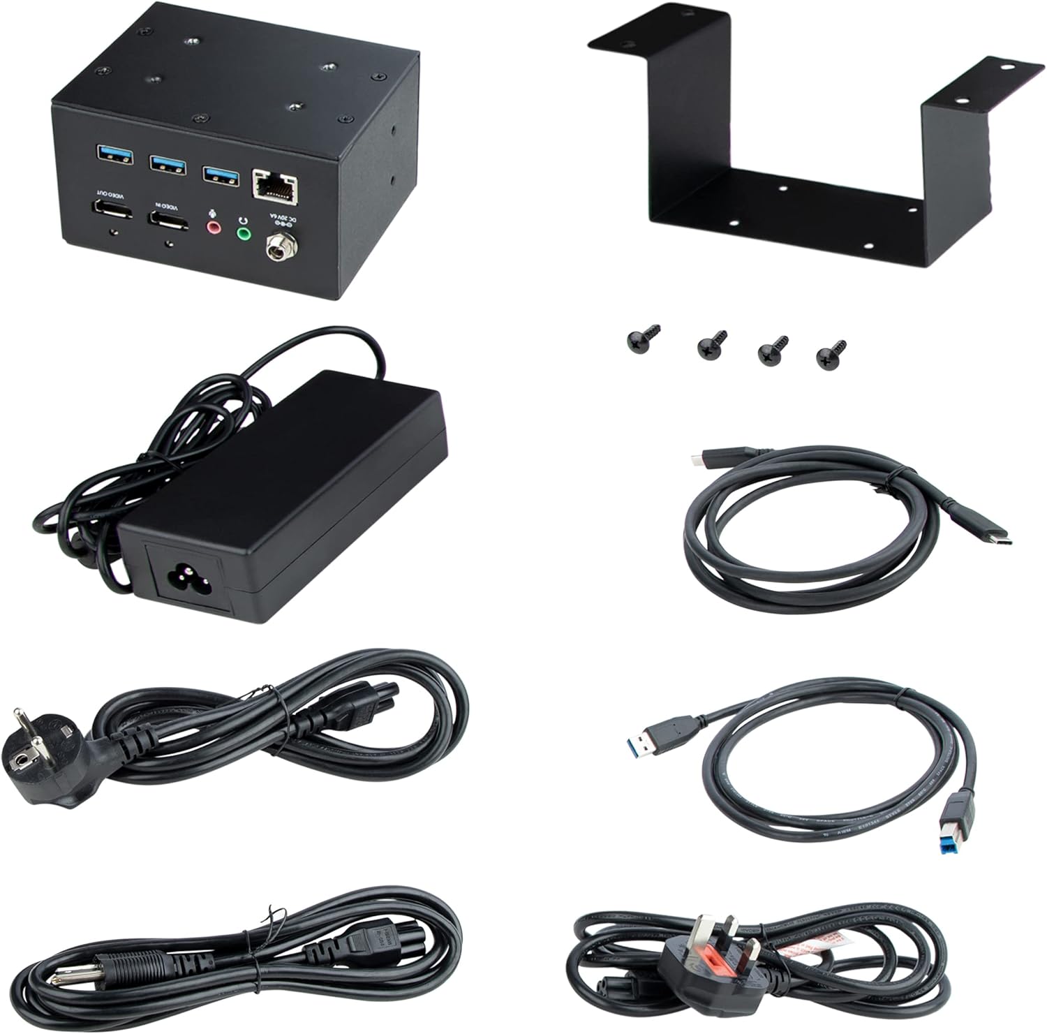 StarTech.com 4K USB-C or USB-A Docking Station Module for Conference Table Connectivity Box - 4K HDMI
