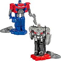 Transformers One Robot Battlers - Optimus Prime Vs. Megatron