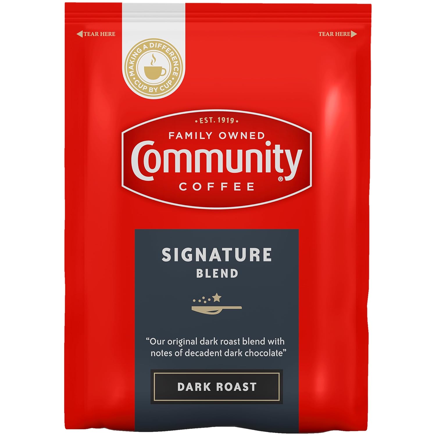 Community Coffee Pre-Measured Ground Coffee Packs