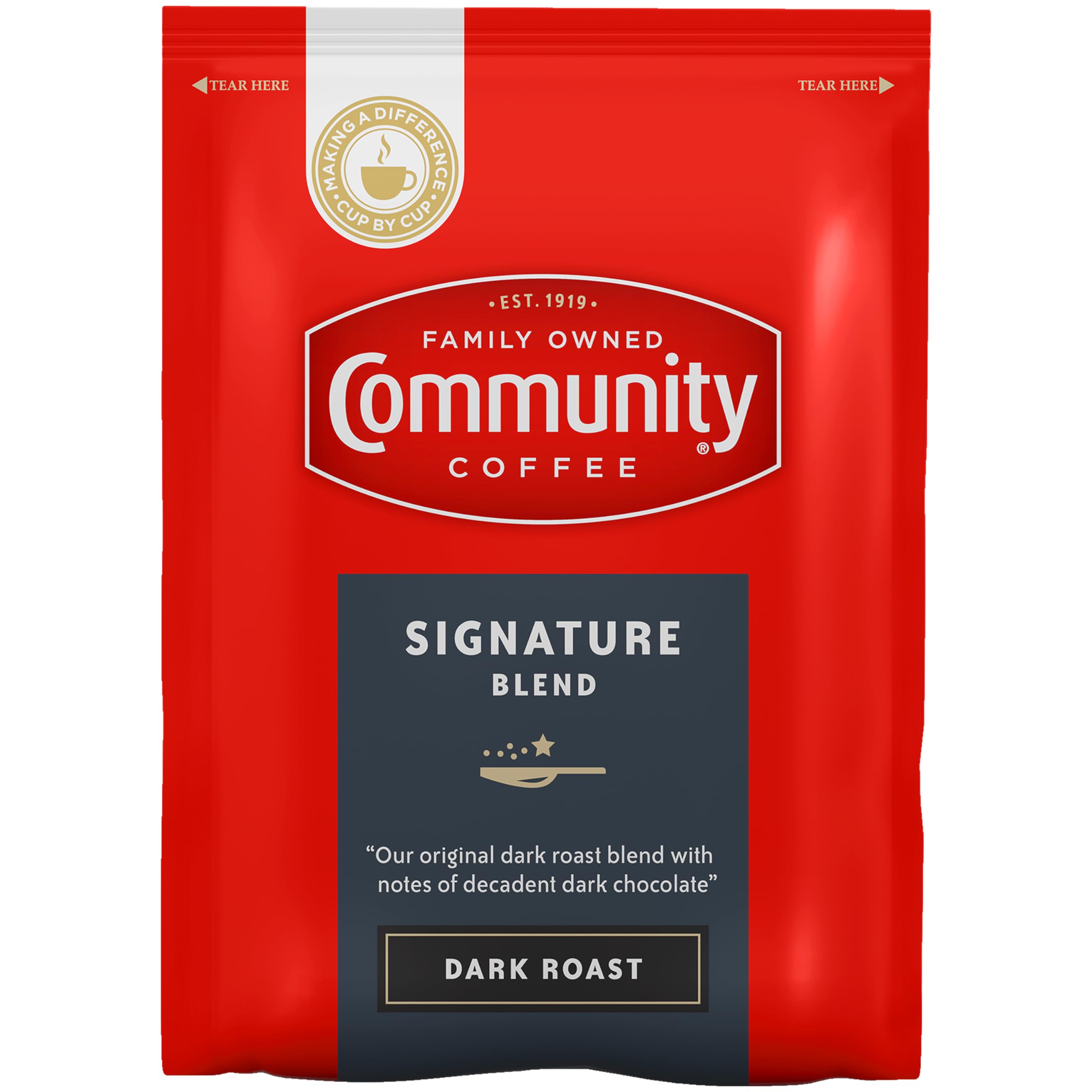 Community Coffee Pre-Measured Ground Coffee Packs