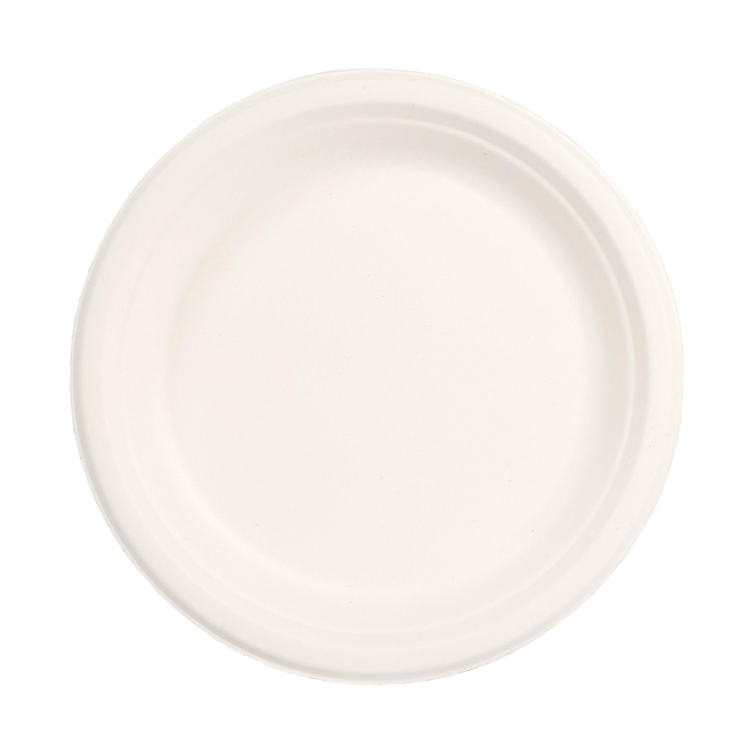 STALKMARKET 100% Compostable Natural Plant Fiber Plates