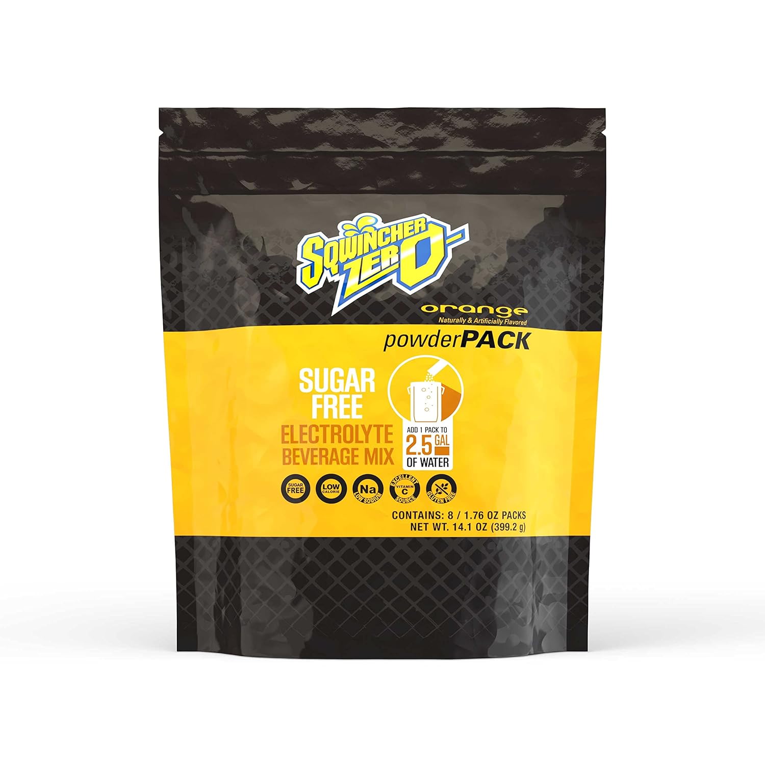 Sqwincher Zero Power Pack | Assorted Flavored | Sugar Free | Low Calorie | Low Sodium | Electrolyte Replenishment Hydration