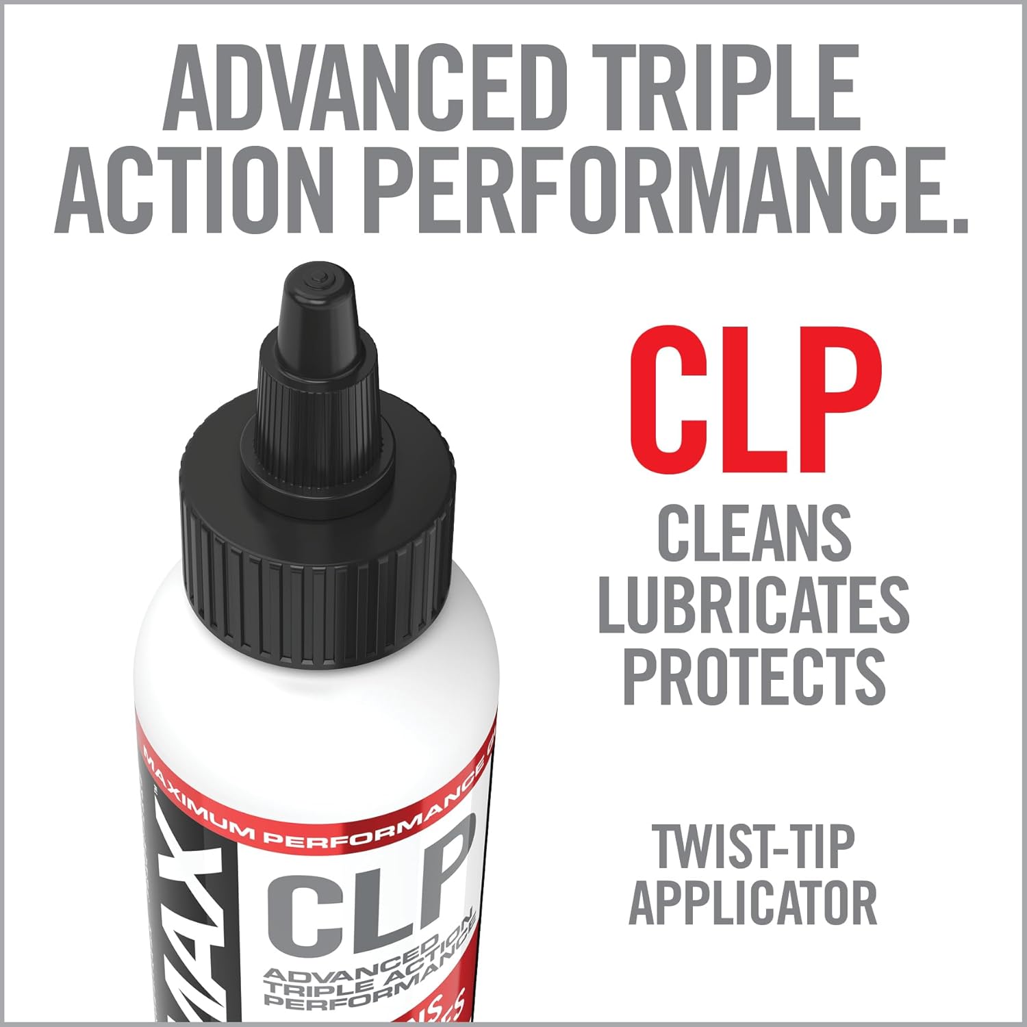 Real Avid CLP Gun Cleaner and Lubricant - 4oz Bottle | 3 in 1 Oil Gun Cleaner and Lubricant | All-in-One Shooters Lube Gun