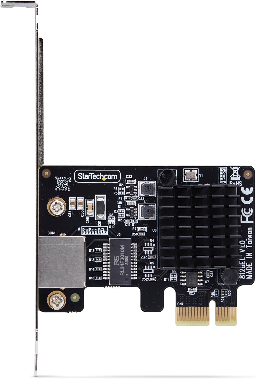 StarTech.com 1-Port 5G Gigabit PCIe Network Adapter Card, PCI Express LAN Card, Realtek RTL8126, Windows and Linux, TAA