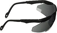 Magnum 3G Safety Eyewear, Black Frame, Smoke Lens