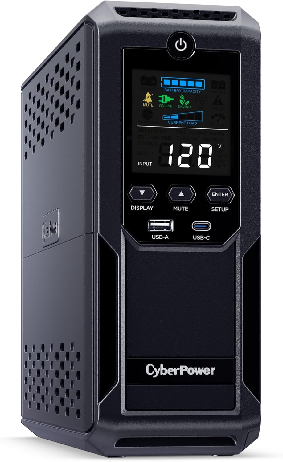 CyberPower Intelligent LCD Line-Interactive Mini-Tower UPS
