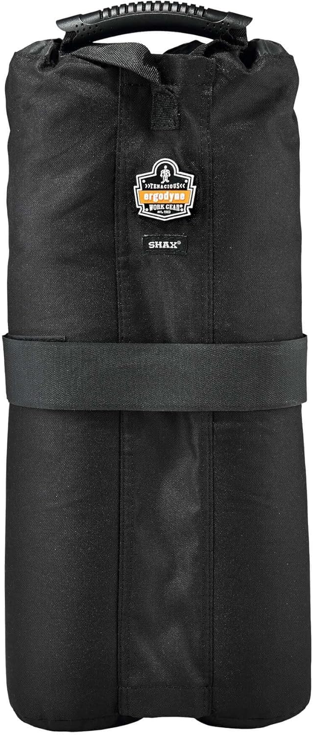 Weight Bags for Pop Up Canopy Tents or Umbrellas, Set of 2, Ergodyne SHAX 6094 , Black