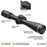 Leupold VX-5HD 3-15x Riflescope with CDS-ZL2 Side Focus