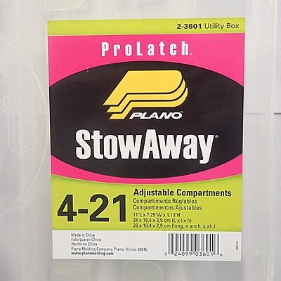 PLANO ProLatch StowAway Tackle & Storage Boxes