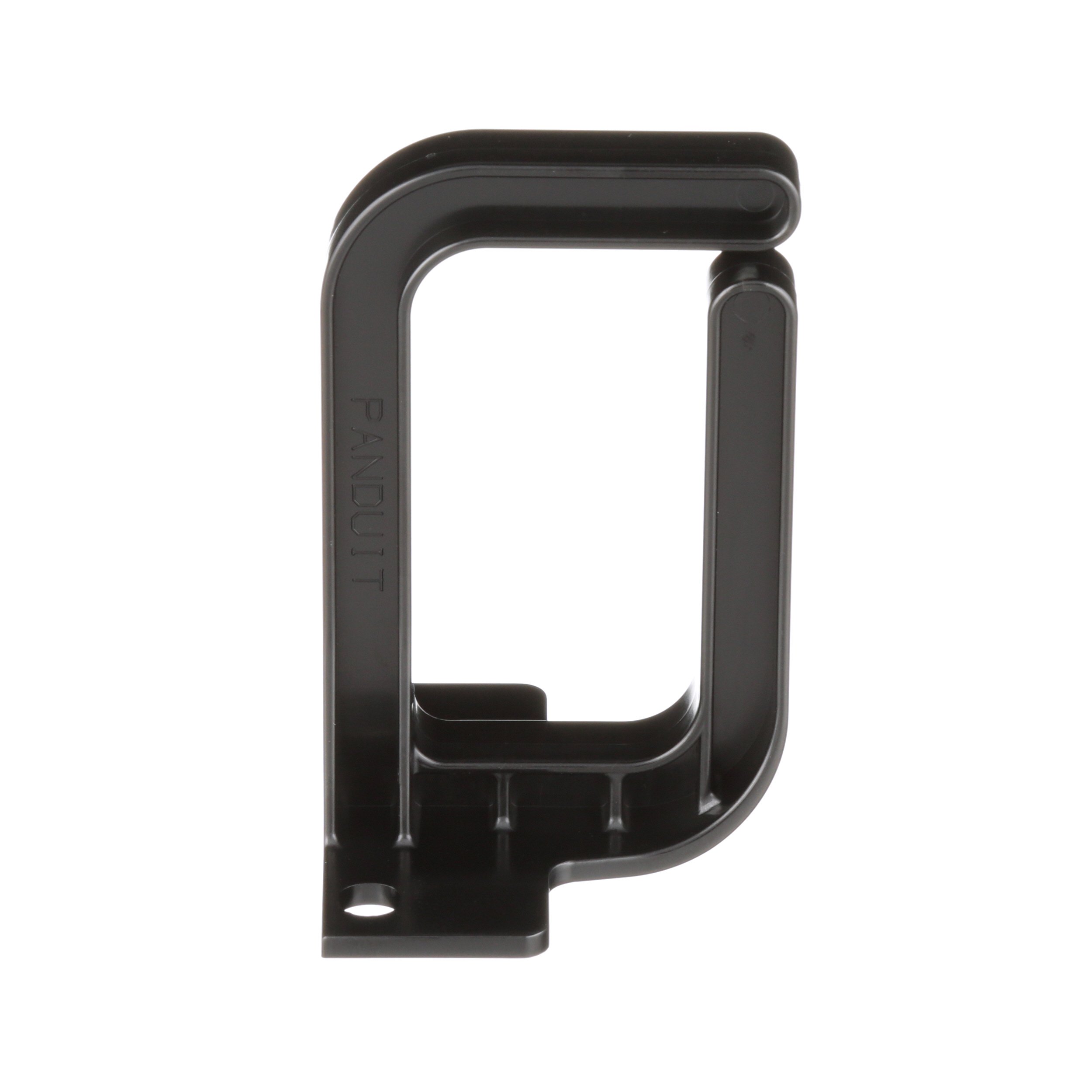 Panduit Vertical Cable Management D-Ring, Black Polycarbonate