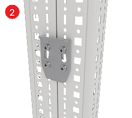 КРЕПЕЖНЫЙ КРОНШТЕЙН (1 КОМПЛЕКТ = 4 ШТ)