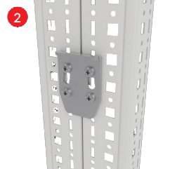 КРЕПЕЖНЫЙ КРОНШТЕЙН (1 КОМПЛЕКТ = 4 ШТ)