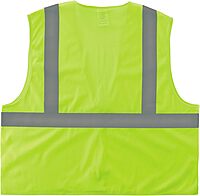 Ergodyne GloWear Safety Vest, Super Econo, Type-R Class 2, XX-Large/3X, Lime, 8205Z